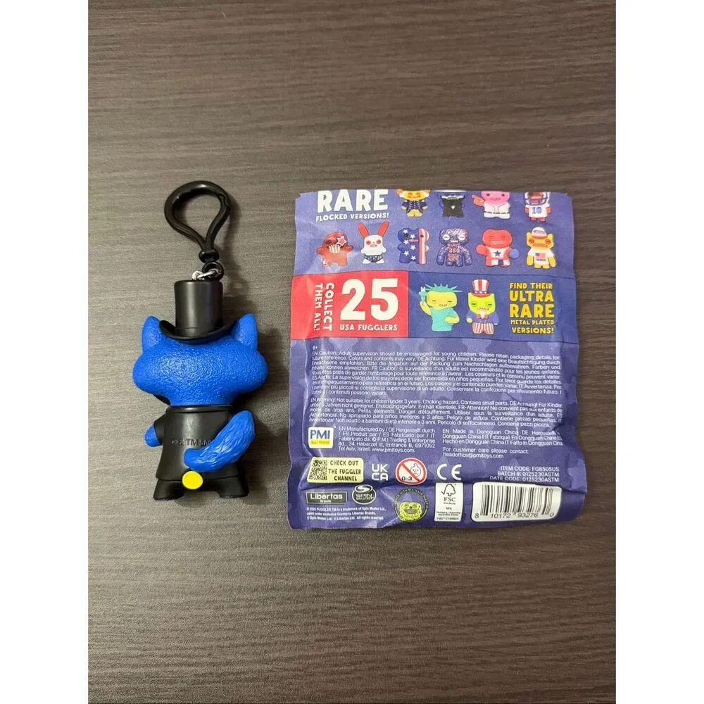 Fuggler 250 Years Of Fuggtastic USA Bag Clip Keychain - Fugg Lincoln